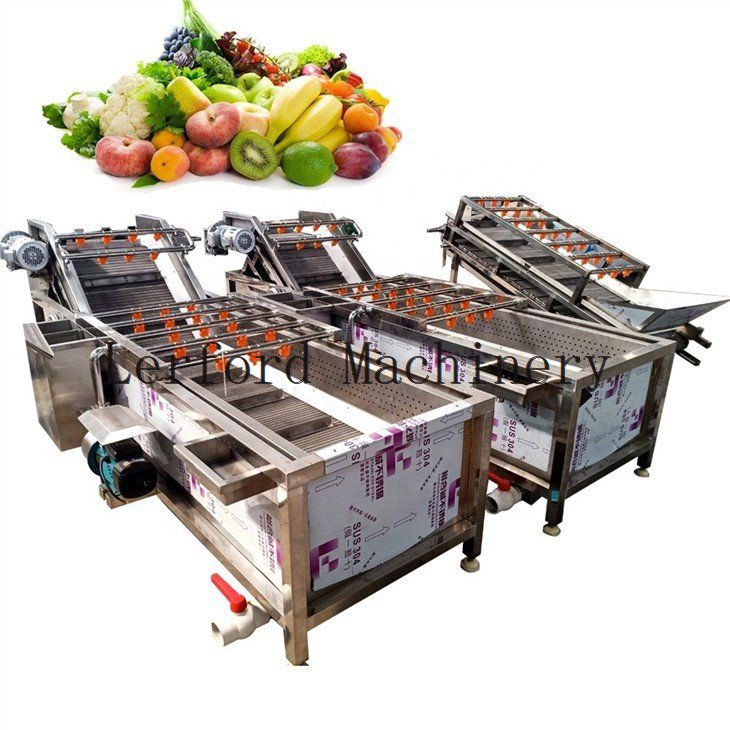 Vegetable and Fruit Washing Machinery Vegetable and Fruit Washing Machinery